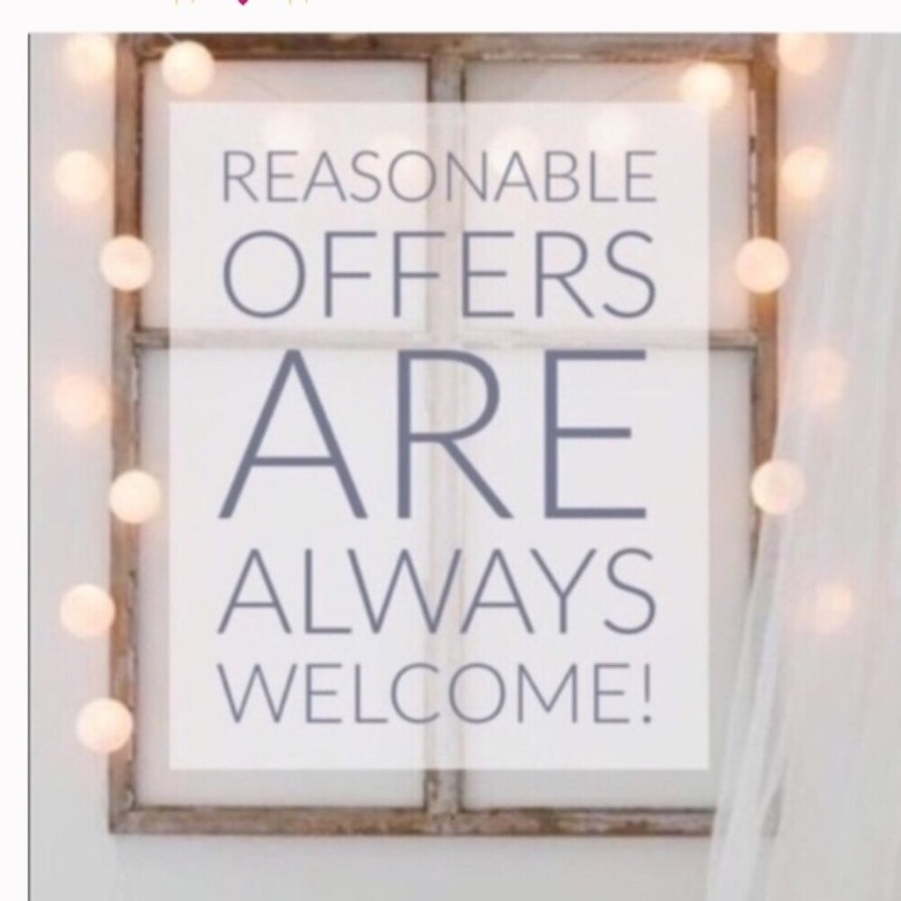 Reasonable Offers Welcomed :)